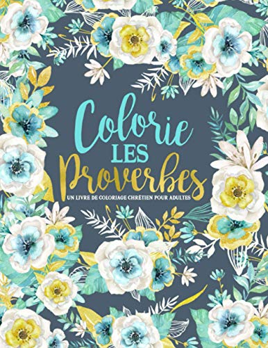 Colorie les Proverbes : Un livre de coloriage chrétien pour adultes von Inspired To Grace